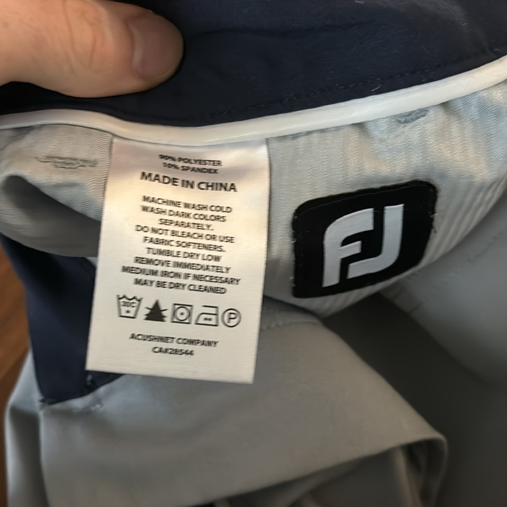 NWOT FootJoy Performance Golf Pants 4-Pocket Design 36x30 - Picture 7 of 10